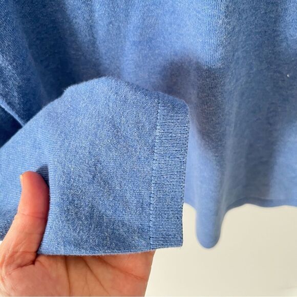 Tommy Hilfiger Light Blue Crewneck Long Sleeve Sweater - Picture 6 of 9